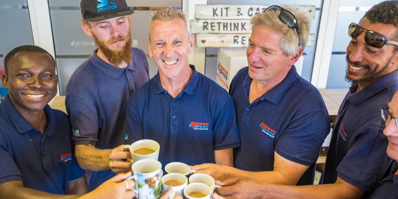 Algarve Express' team