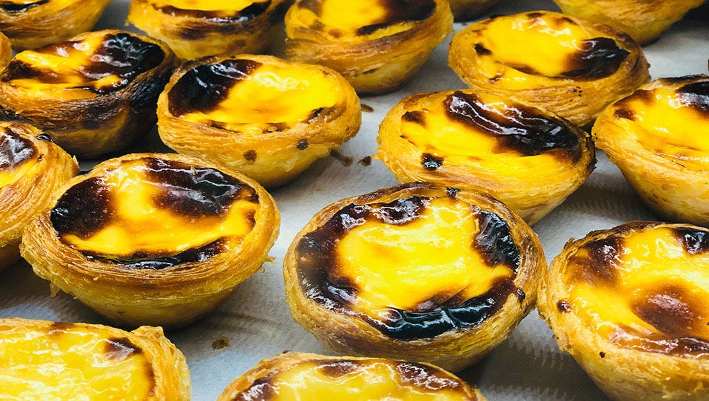 Portuguese Pasteis de Nata|Portuguese tiles