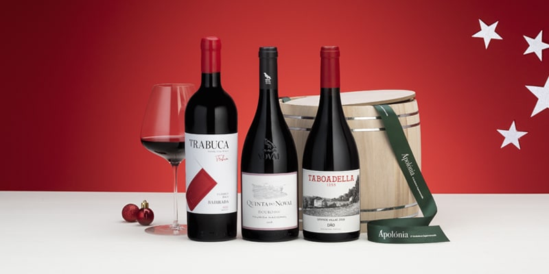 Photo of one of Apolónia Supermarket's Christmas Hampers