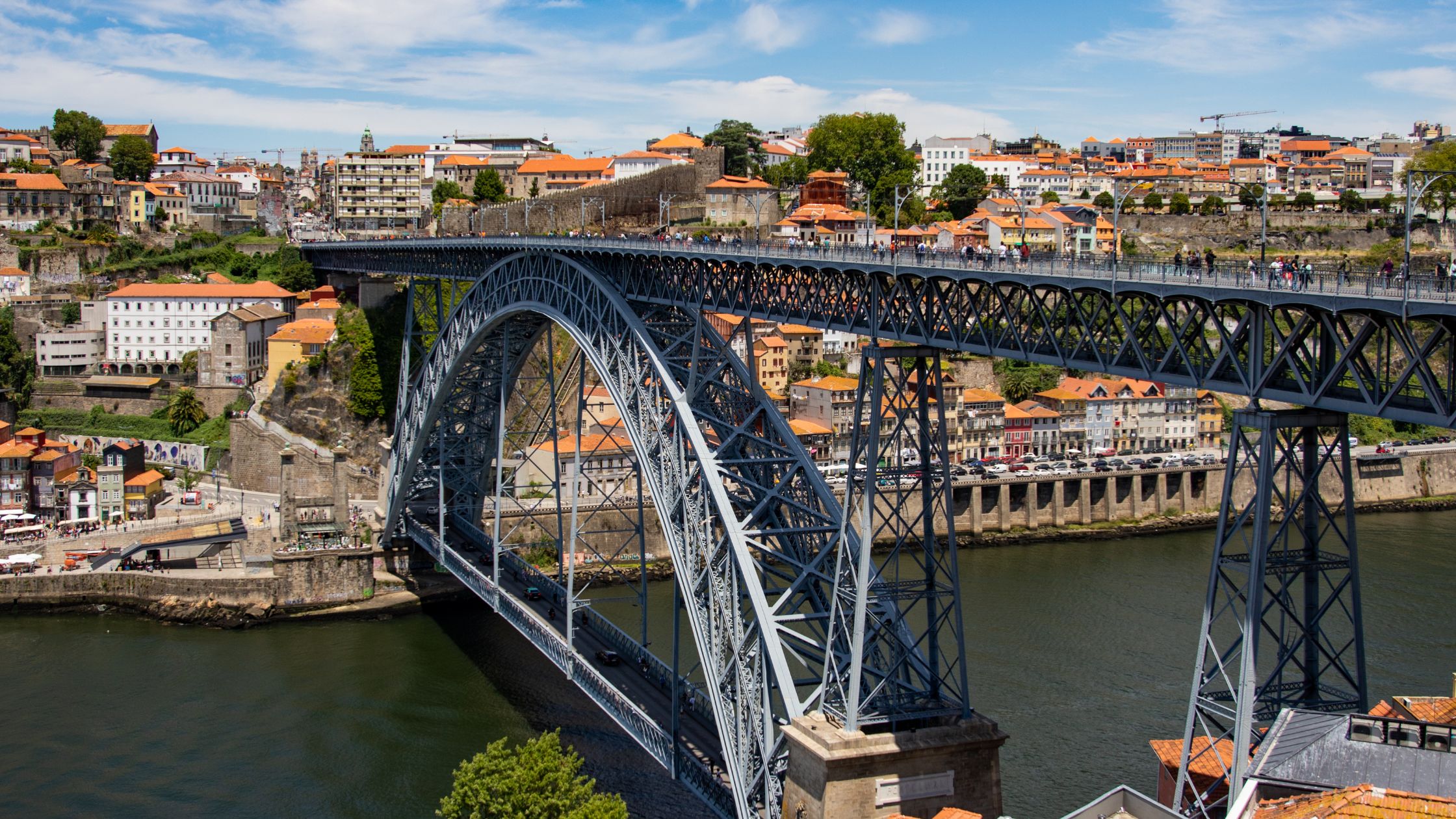 Image: Porto's iconic D. Luís bridge