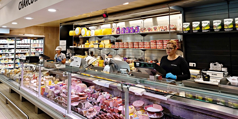 Photo of the deli section at Baptista Supermarket|