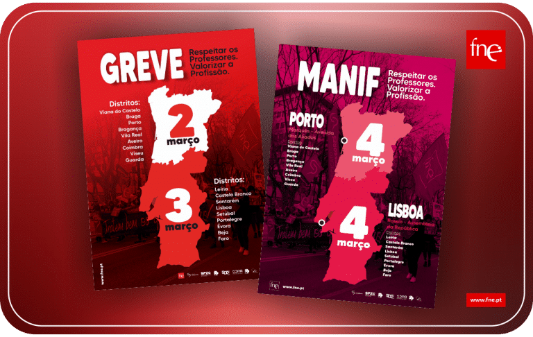 Strikes over next few days in picture form: today in north; tomorrow in south - new demos on Saturday in Porto and Lisbon