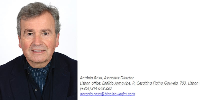 Photo of António Rosa, Associate Director at the Blacktower Financial Management Group in the Algarve a favourite location for UK expats