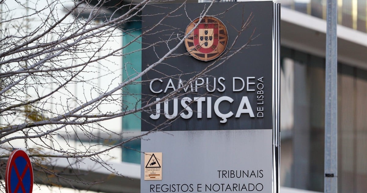 campus-de-justica Lisbon sign