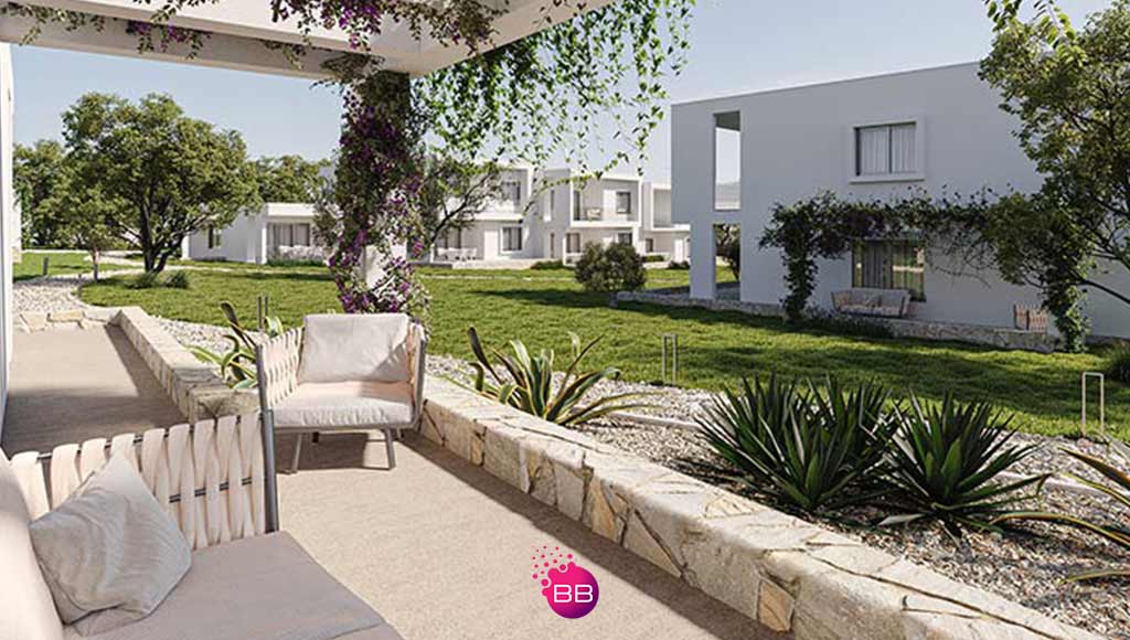 Partial view of the new luxury living concept in Carvoeiro - the Primelife development - from the patio of the its properties|carvoeiro-branco-2-feb-2024|carvoeiro-branco-2-feb-2024