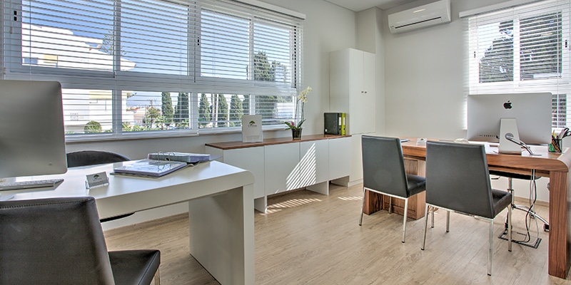 View of the inside of Cerro Novo Properties office in Albufeira