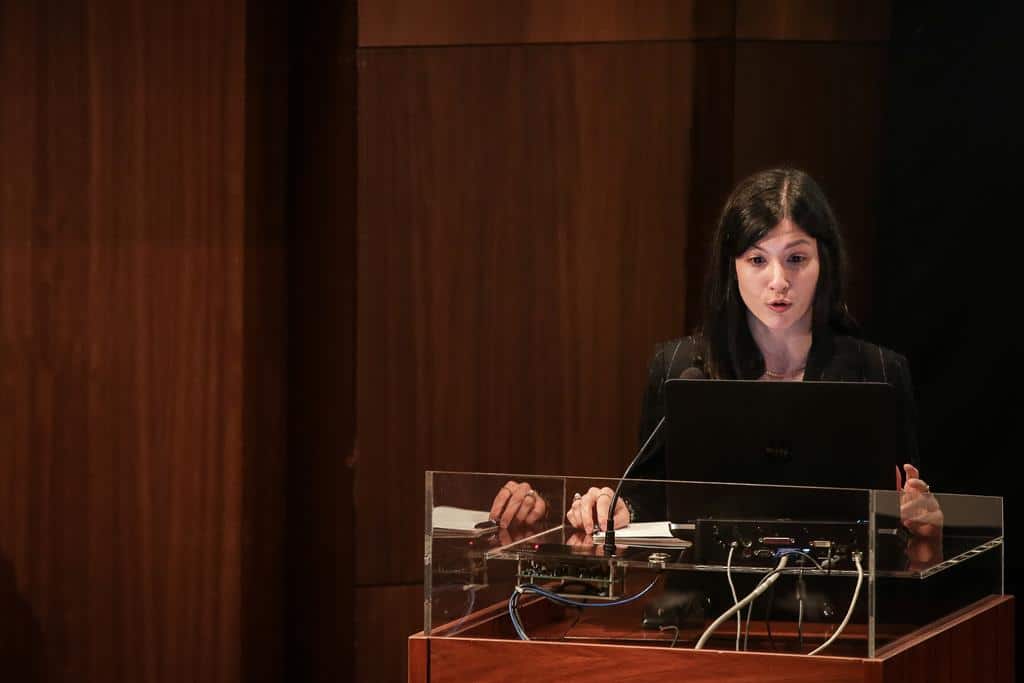 Photo taken when Rita Sá Machado was still head of department at the DGS. Image: Mário Cruz/ Lusa