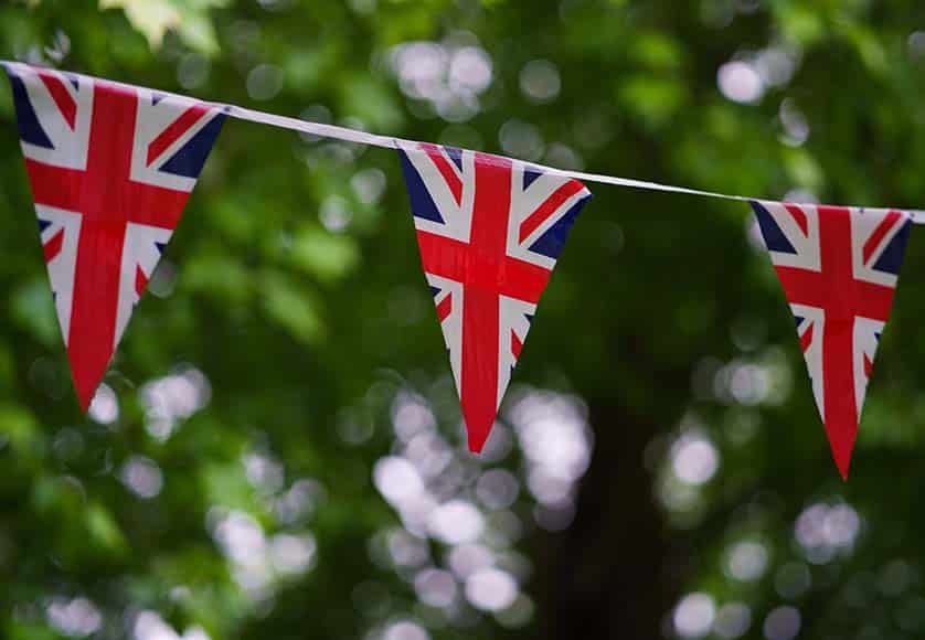 UK flags