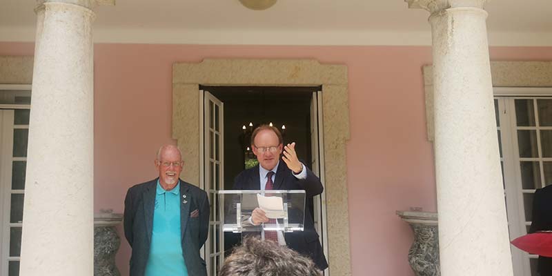 Algarve resident Chris Wright receives British Empire Medal