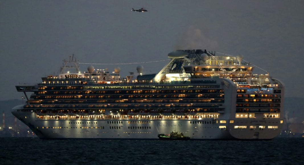 Seven ‘Portuguese’ held up on coronavirus cruise-ships