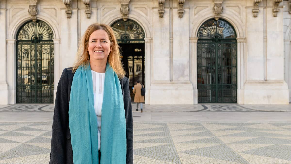 Councillor Almeida says her focus is on establishing balance in the city, without damaging trust. Photo: Armindo Ribeiro/ CML (Câmara Municipal de Lisboa)