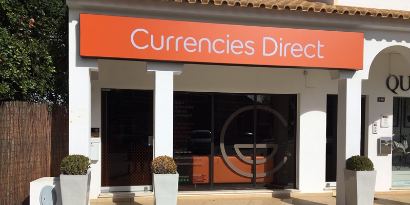 Currencies Direct office in Almancil