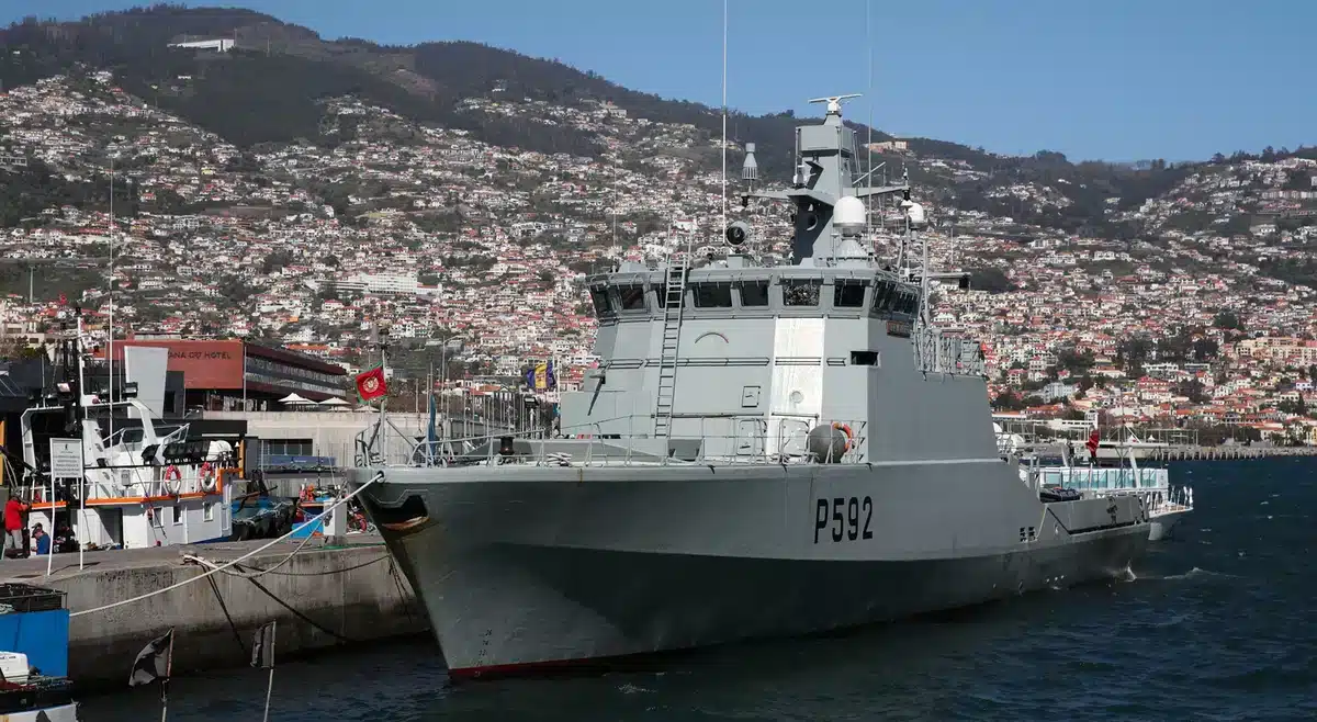 Not long after the 'mutiny', the NRP Mondego did break down 'on the high seas' (as its crew members feared it might) and had to be towed back to its base in Madeira for repair.