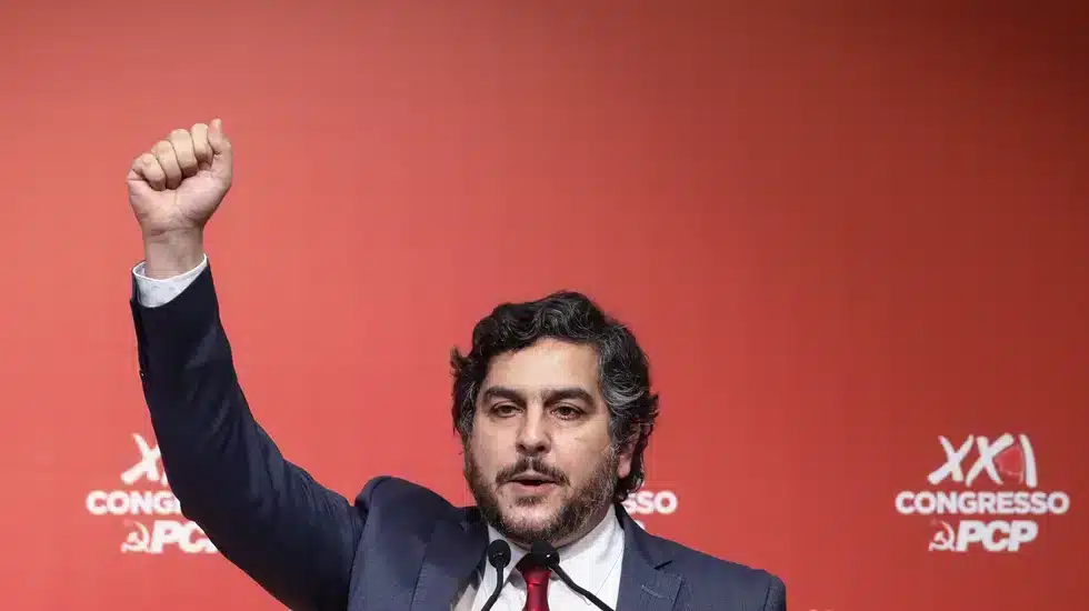 PCP's Bernardino Soares. Image: Lusa