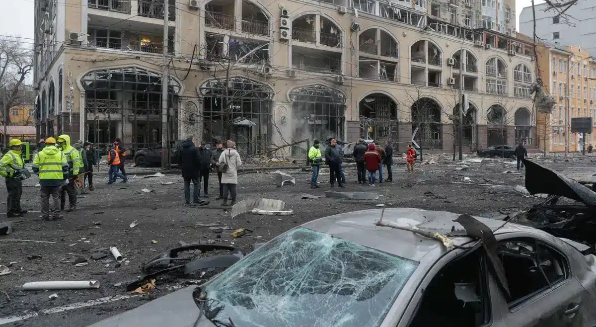 Portuguese embassy in Kyiv among six diplomatic missions damaged in ballistic missile attack
