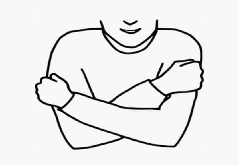 hug yourself