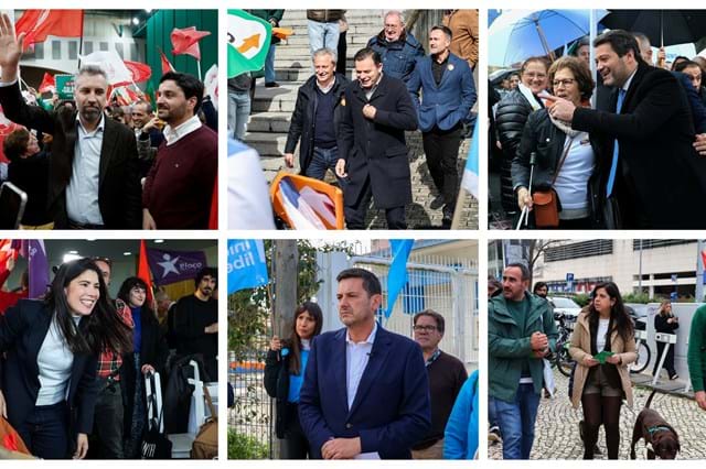 Political campaigning bowls through wind and rain
