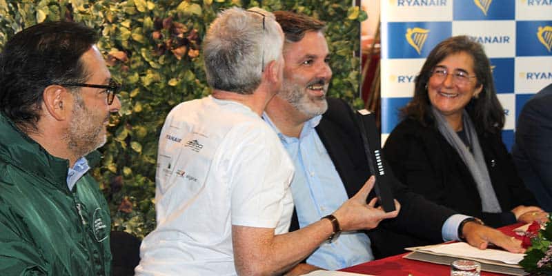 Ryanair boss Michael O’Leary in Monchique to donate €250,000 towards reforestation project