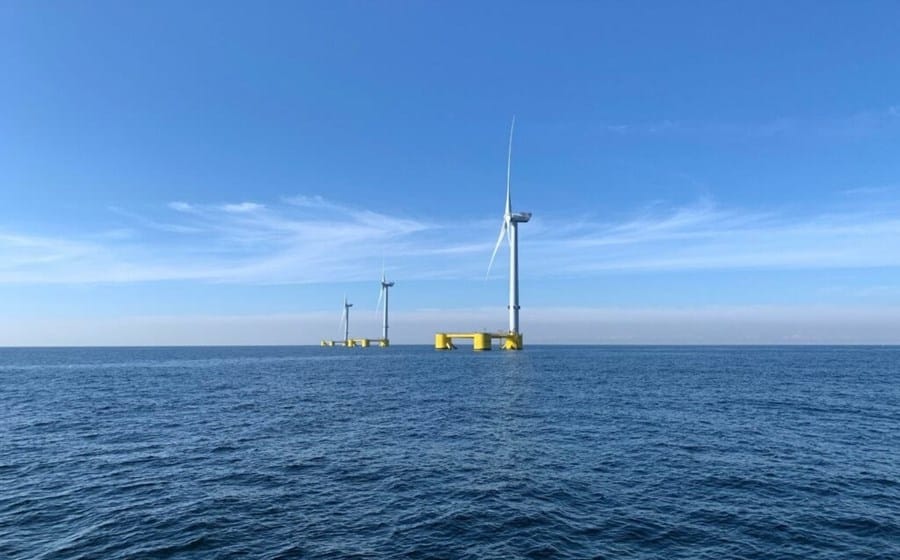 off-shore wind farm off Figueira da Foz