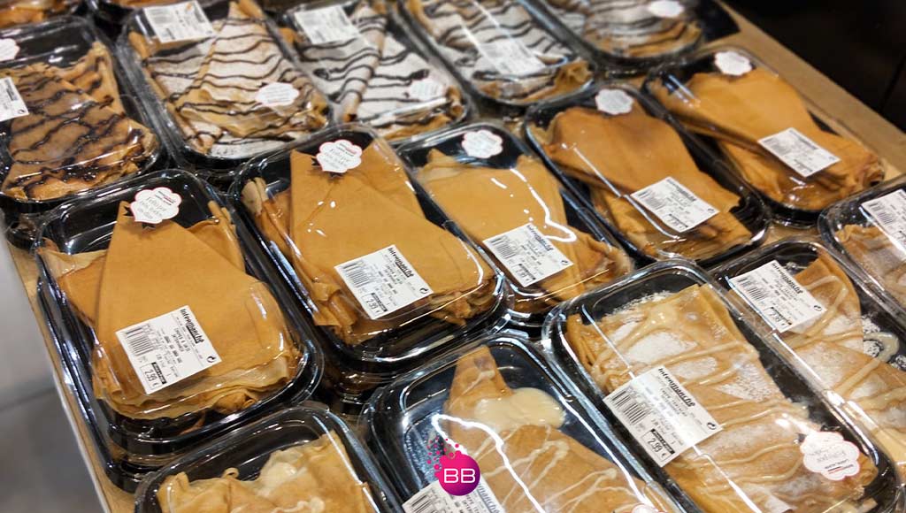 Photos of the crepes at Lagos Intermarché