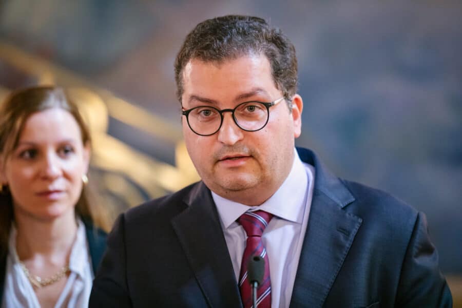 Portugal's finance minister Joaquim Miranda Sarmento. Image: Lusa