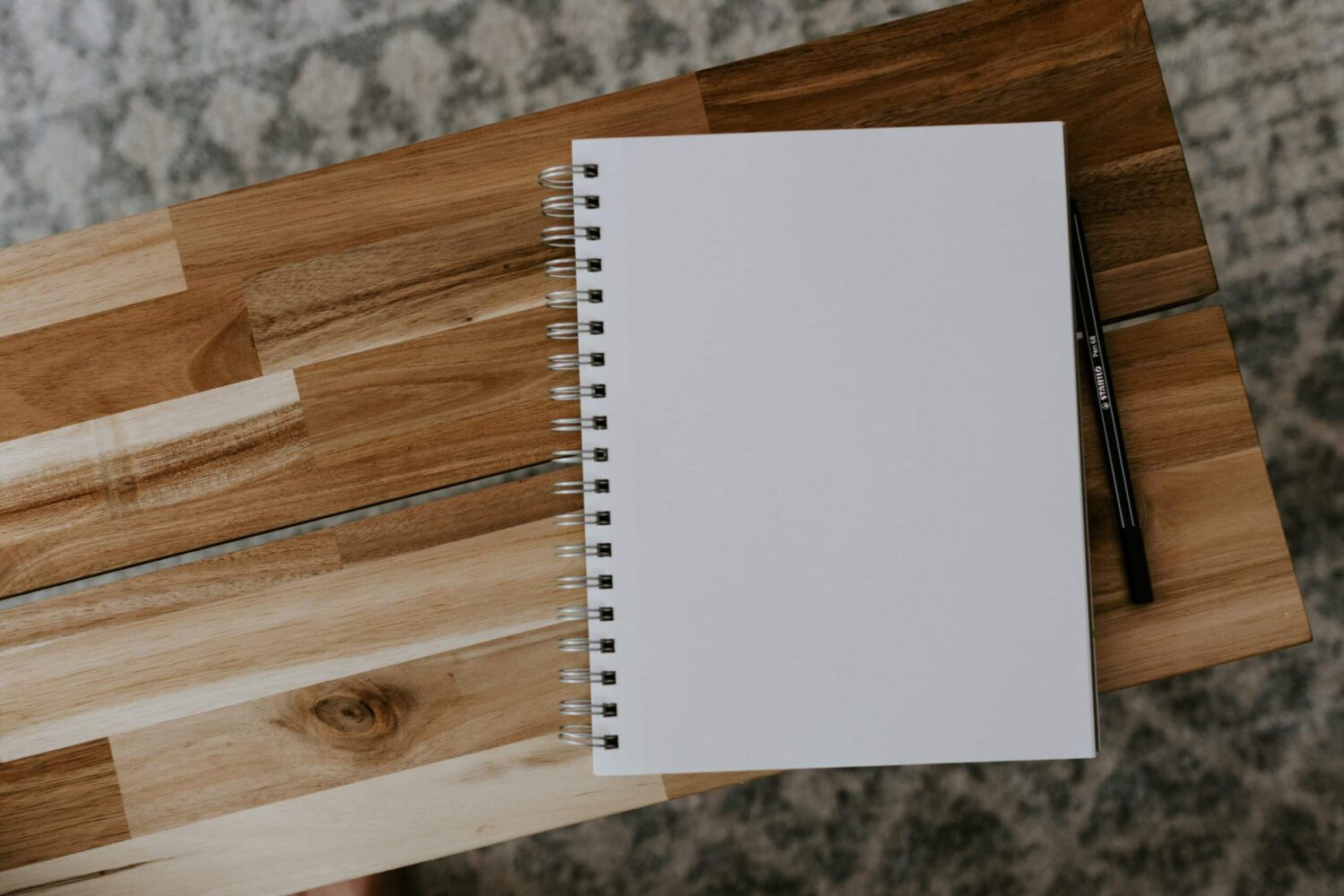 blank note book