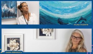 Art inspired by sea shown in Ferragudo