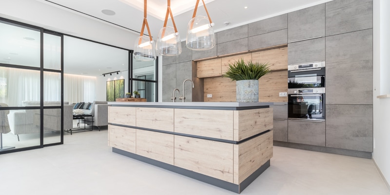 View of a kitchen created by Leila Real - KSP|||