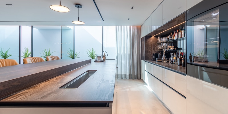 View of a kitchen created by Leila Real - KSP