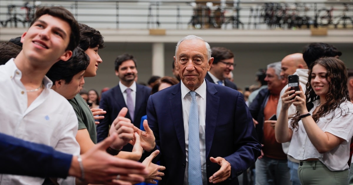 President Marcelo, in Castelo de Vide for the PSD summer university. Image: LUSA|President warns of confusion created within immigration debate