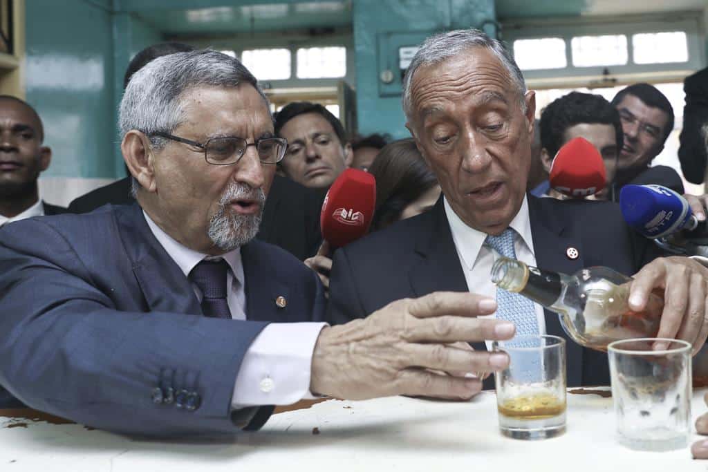 President Marcelo is a frequent visitor to Cabo Verde. This photo, taken by António Cotrim of Lusa, dates back to a visit in 2017.