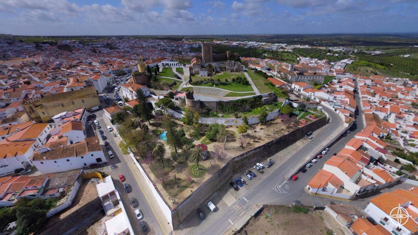 Bird's eye view of Moura, as celebrated by municipality (https://www.cm-moura.pt/moura/)
