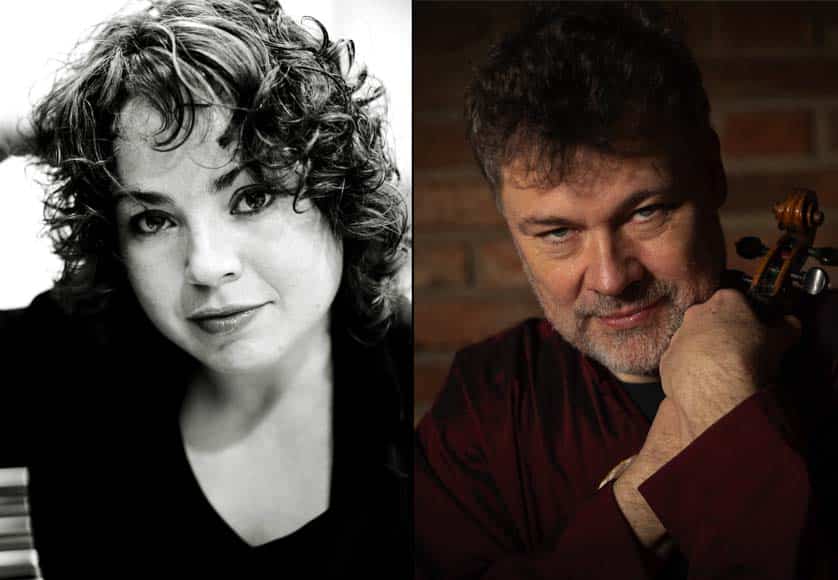 Katya Apekisheva (piano) and Pavel Fischer (violin)