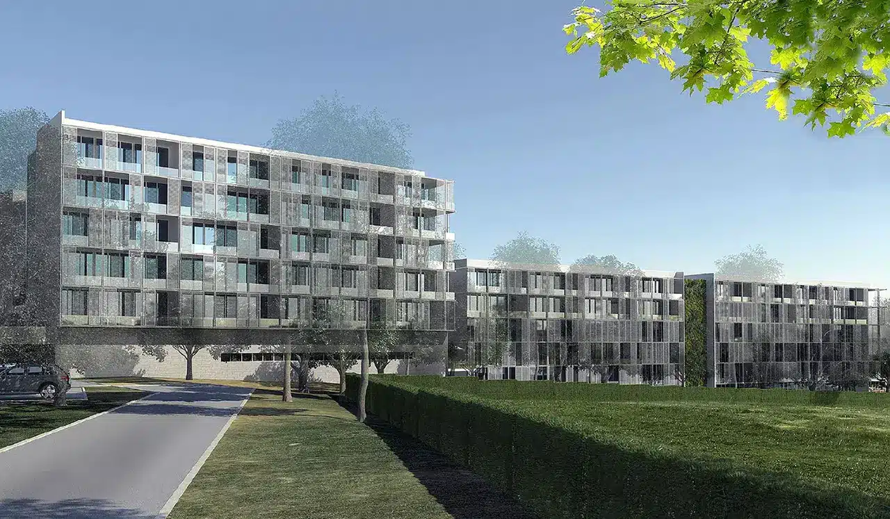 An image of the 168 apartments planned for Nova Azeda, Setúbal
