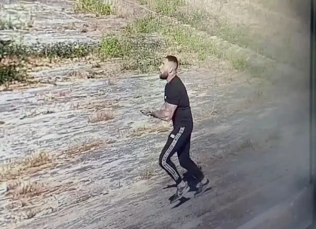 Image captured by Vale de Judeu security cameras of Loureiro on morning of escape