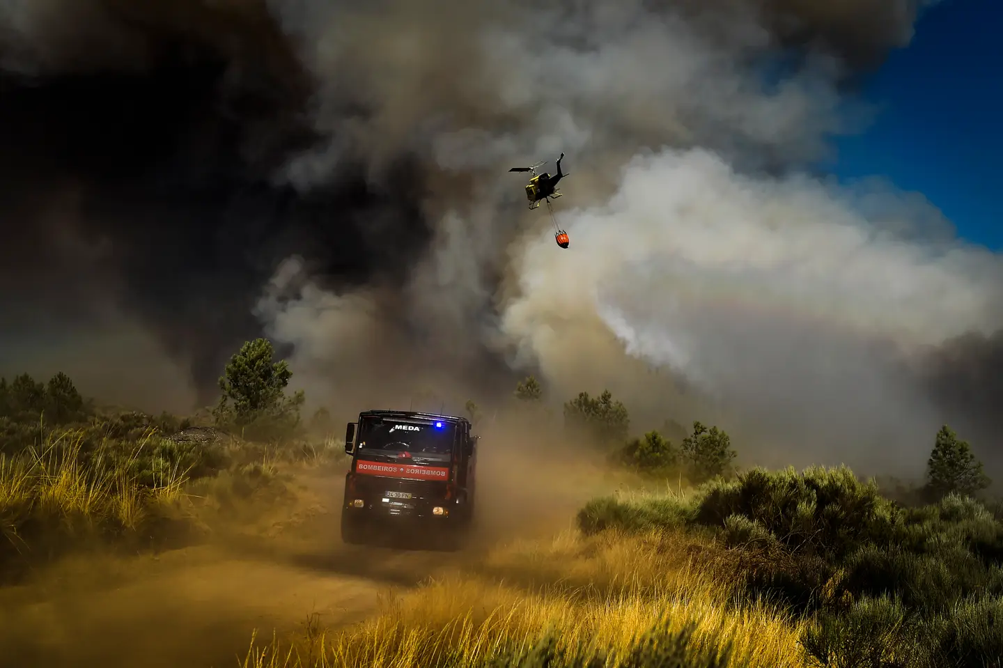 wildfires in Portugal