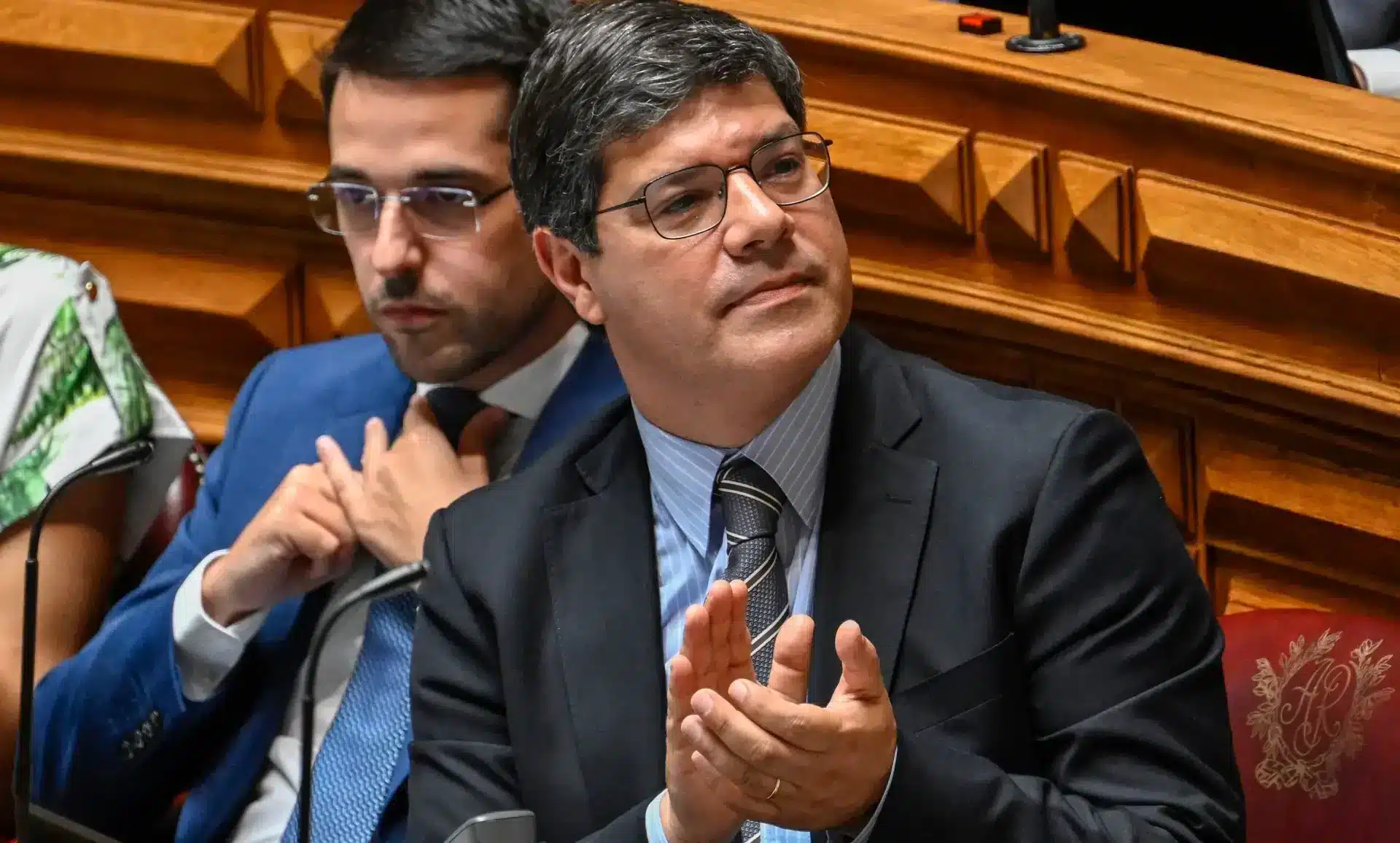 Eurico Brilhante Dias interprets Brussels' projections as “the mirror of a well-governed country, on the right track”. Image: Horácio Villalobos/ Lusa