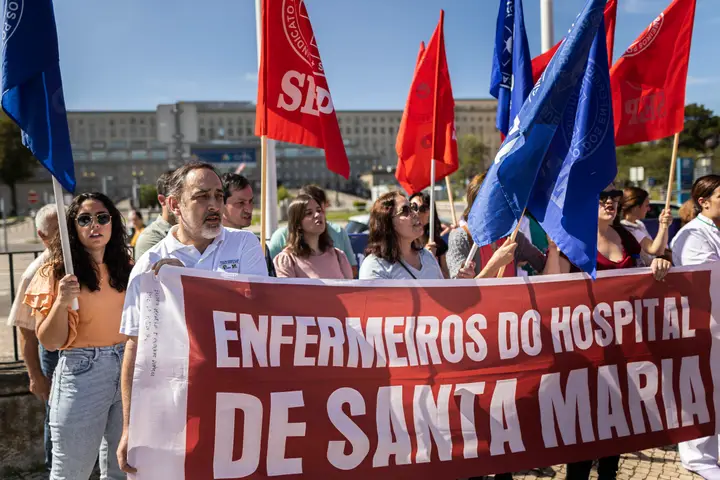 Nurses protest