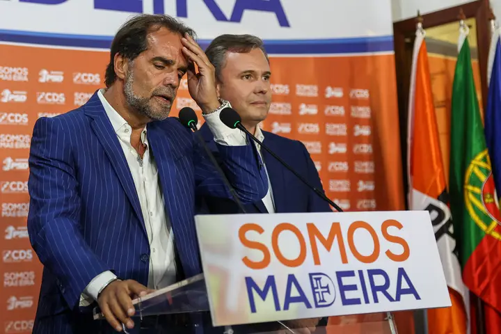 Somos Madeira (We are Madeira)... only now circumstances have changed... Image: Paulo Novais/ Lusa