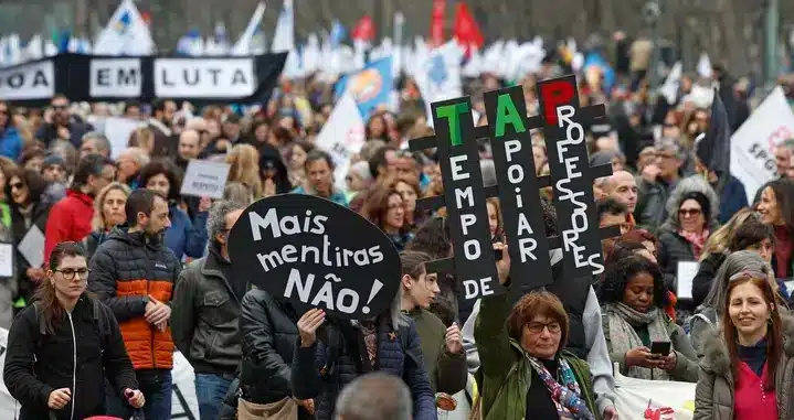 Teachers on Strike