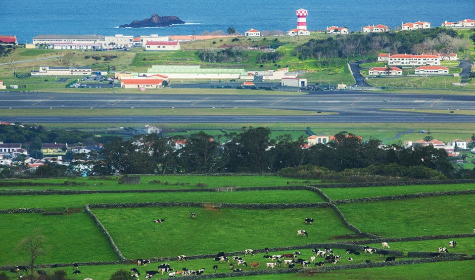 Lajes air base on Terceira island used to be fields of wheat|Azores festival