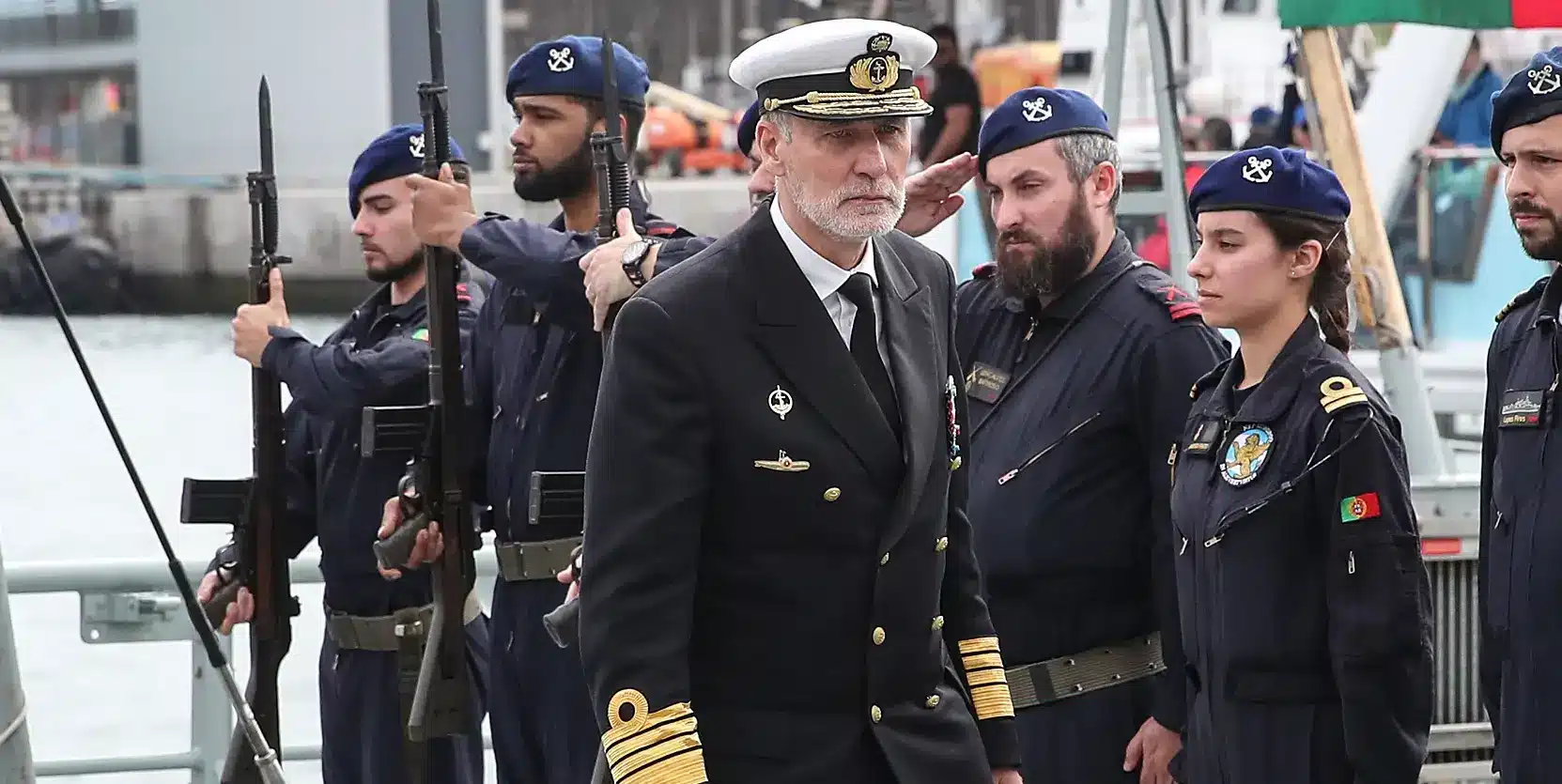 A very sombre day in Madeira as Admiral Gouveia e Melo