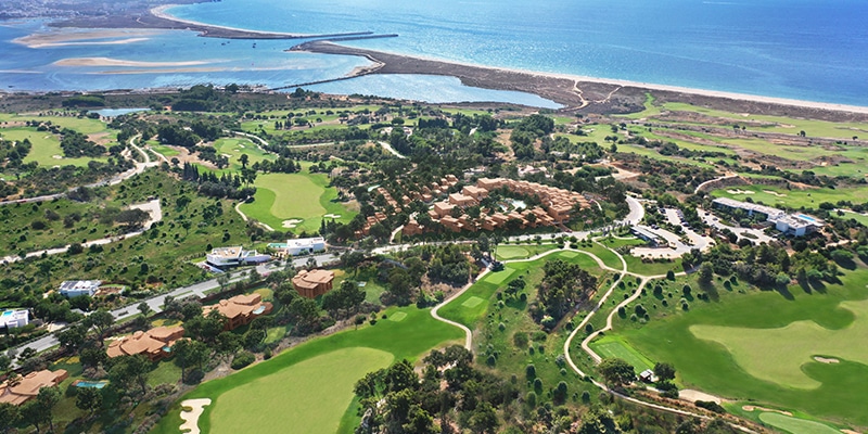 Aerial view of the Palmares Ocean Living & Golf resort|
