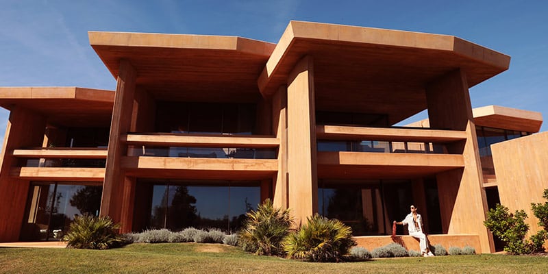 Photo of a building at the Palmares resort|Aerial view of the Palmares resort