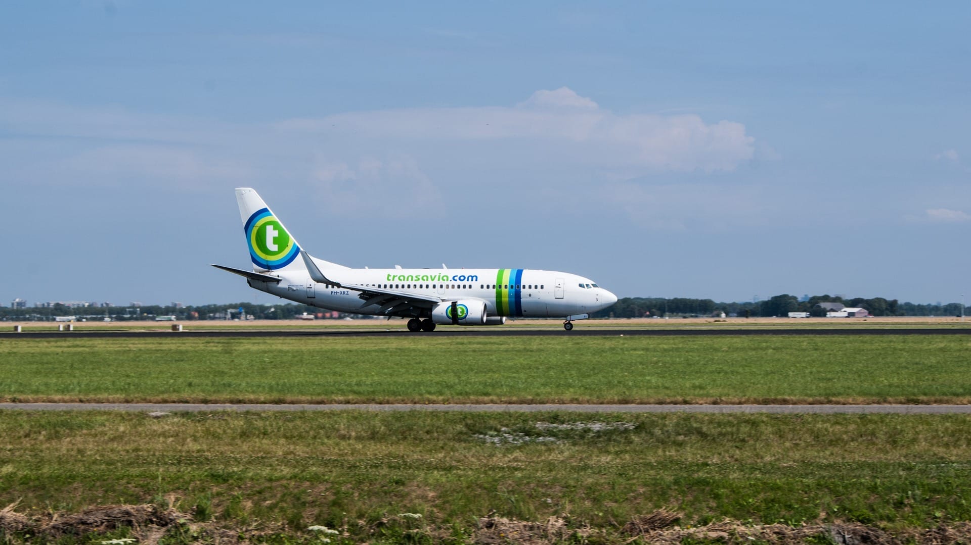 Transavia airplane
