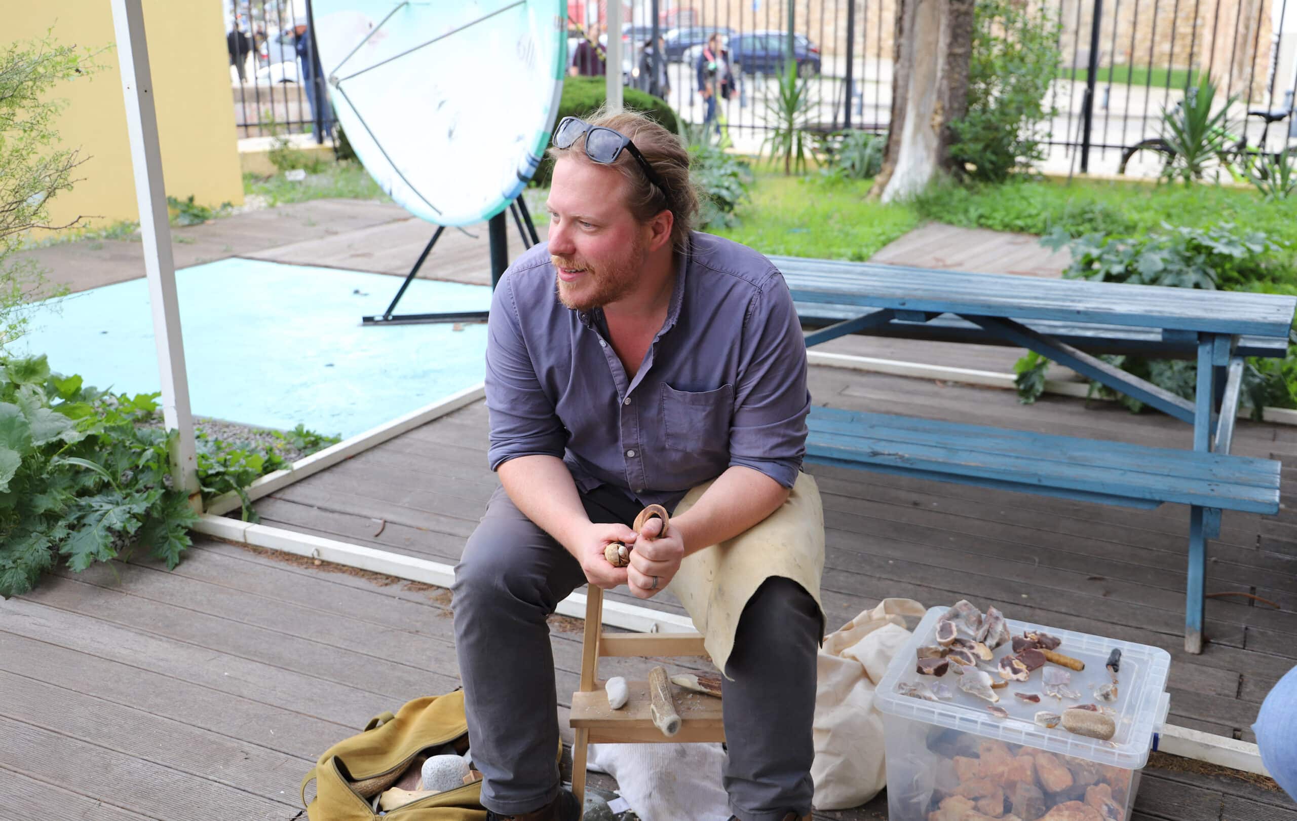 Tomos Proffitt, a researcher at the University of the Algarve, has received a €2 million grant to study the first steps of human evolution in Africa