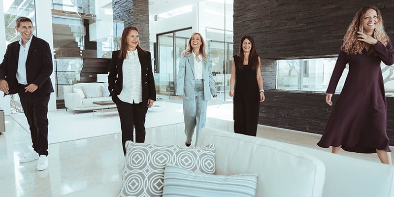 Photo of five of the members at Private Real Estate team|private_real_estate_june_2023_2|private_real_estate_june_2023_2