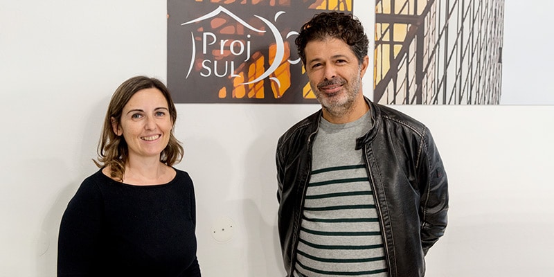 Joana and Paulo Martins, owners and founders of Projsul architecture firm in Lagoa|Projsul architecture firm in Lagoa