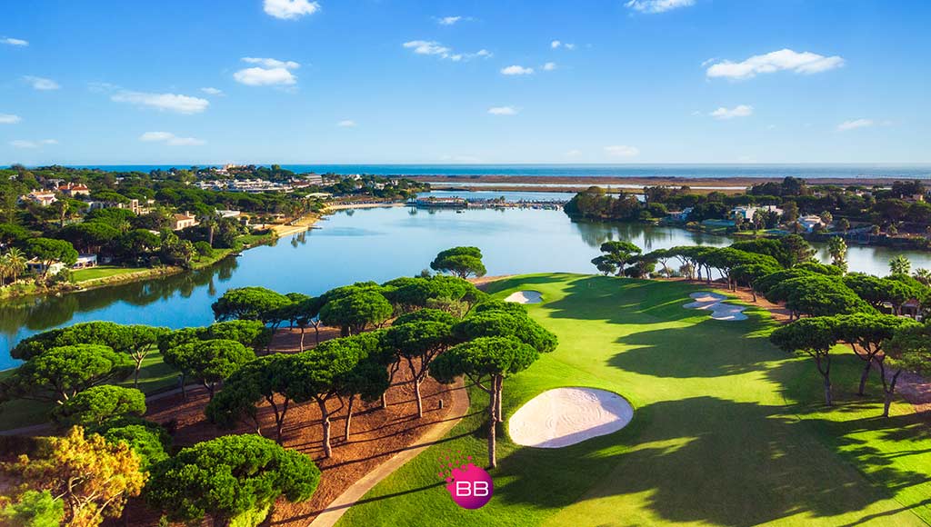 Aerial image of Quinta do Lago South golf course|Quinta do Lago golf course|Quinta do Lago golf course|Quinta do Lago golf course|Quinta do Lago golf course