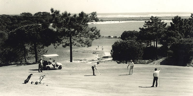 Partial image of the old South Course at Quinta do Lago||Partial view of the South Course at Quinta do Lago